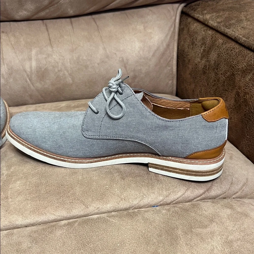 Men's Florsheim Highland Canvas Plain Toe Oxford  Size 12 - Picture 6 of 10